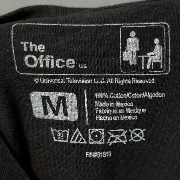 The Office Dwight Schrute T-Shirt, Medium - Picture 3 of 3